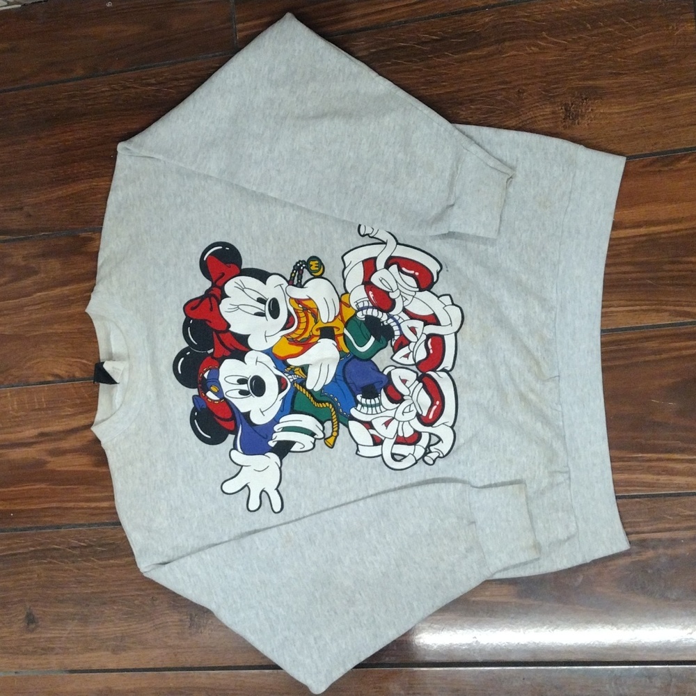 Vintage Mickey mouse & minnie mouse sweatshirt